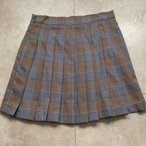 Classic Plaid Women's Skirt Size small